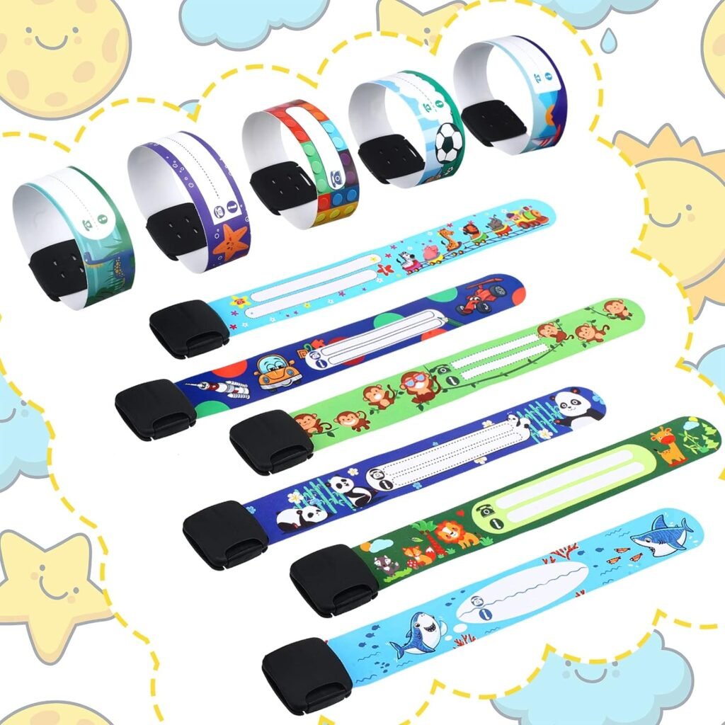 14 Pieces Children Safety ID Wristband Reusable Identification Bracelets Waterproof ID Band Safety Wristband for Boys and Girls (Cool Style) 14 Pieces Children Safety ID Wristband Reusable Identification Bracelets Waterproof ID Band Safety Wristband for Boys and Girls (Cool Style)