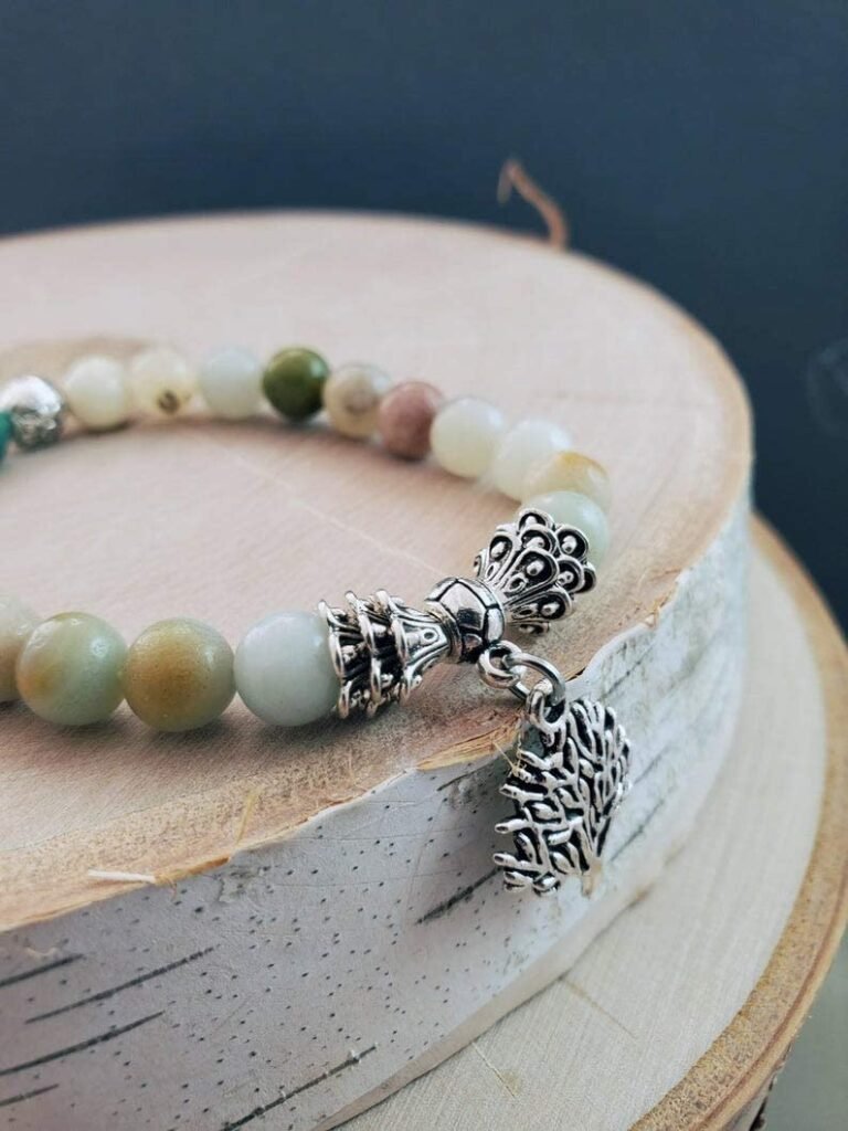 Bracelet for Women 8mm Crystal Bracelet Sterling Silver Bracelets Tree of Life Bracelet for Women Healing Bracelets for Women Amazonite Bracelet Thanksgiving Gift for Family Bracelet for Women 8mm Crystal Bracelet Sterling Silver Bracelets Tree of Life Bracelet for Women Healing Bracelets for Women Amazonite Bracelet Thanksgiving Gift for Family
