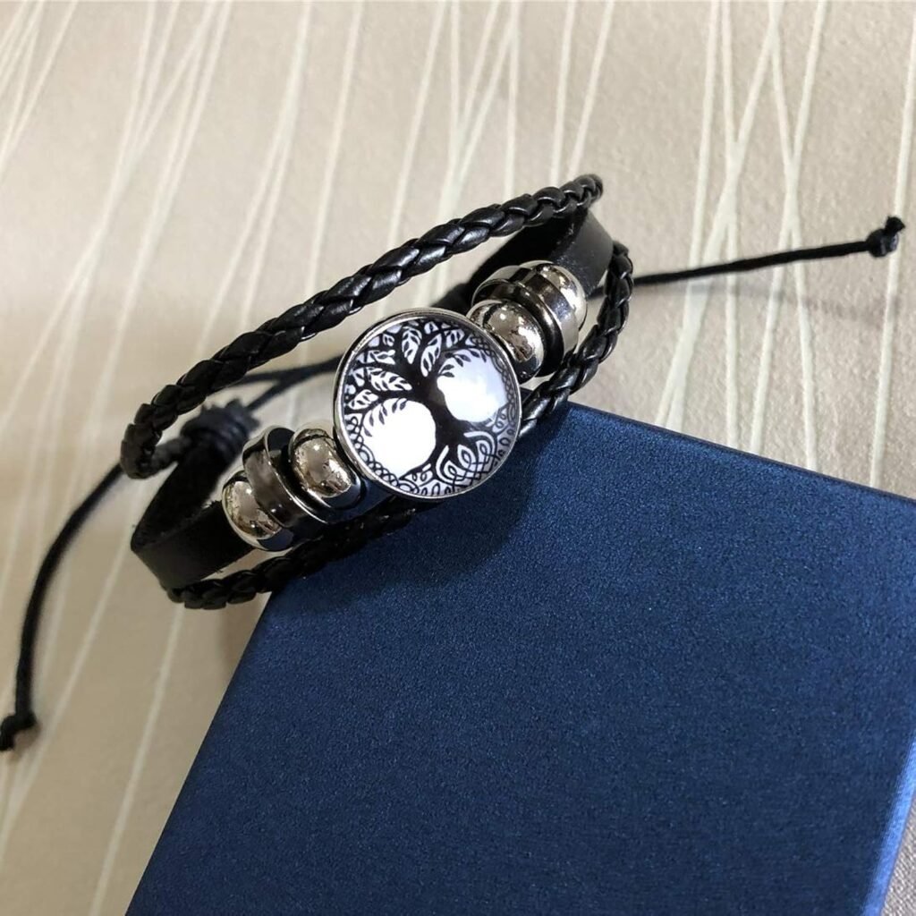 Eastlinran Odins Crow Raven Valknut Charm Leather Cords Braided Bracelet Handmade Viking Runes Amulet Ethinic Adjustable Bracelet Unisex Eastlinran Odins Crow Raven Valknut Charm Leather Cords Braided Bracelet Handmade Viking Runes Amulet Ethinic Adjustable Bracelet Unisex