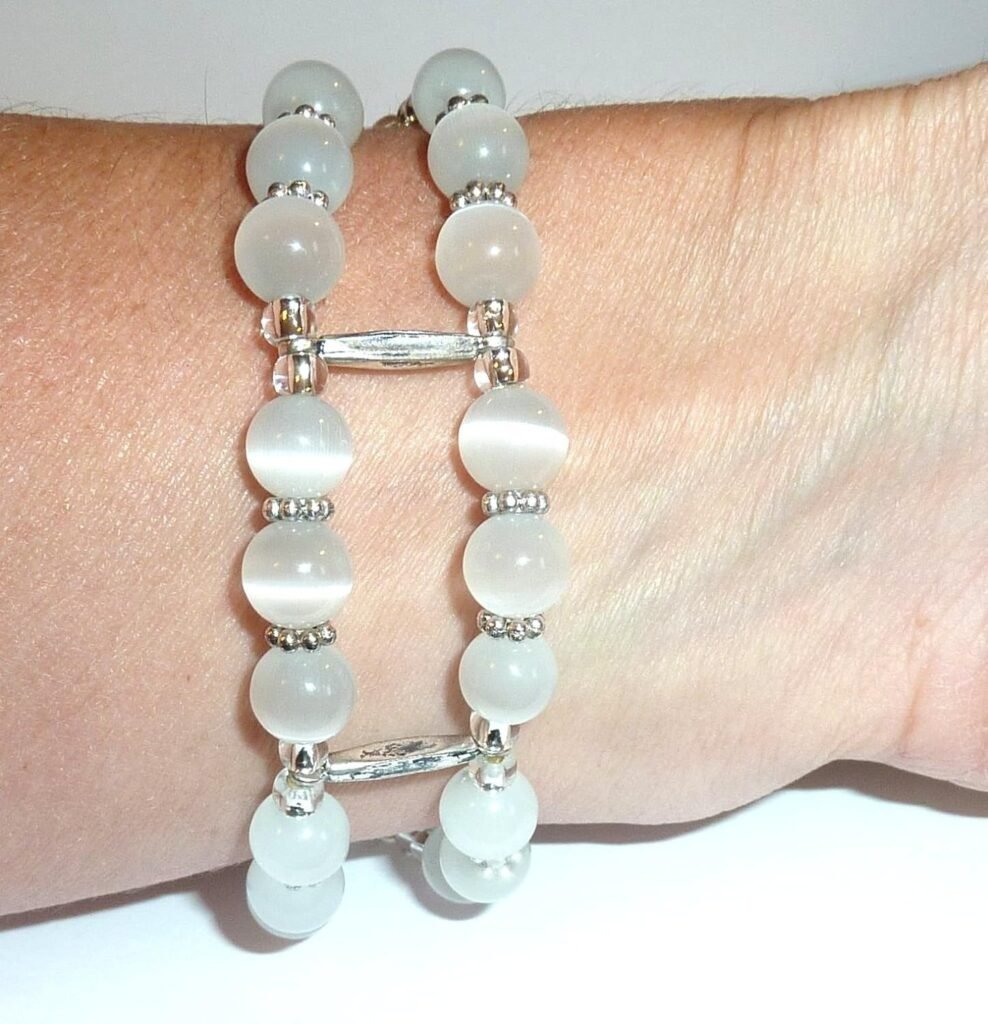 Hidden Hollow Beads Womens Medical Alert ID Interchangeable Replacement Bracelet, Identification vital info tag Hidden Hollow Beads Womens Medical Alert ID Interchangeable Replacement Bracelet, Identification vital info tag