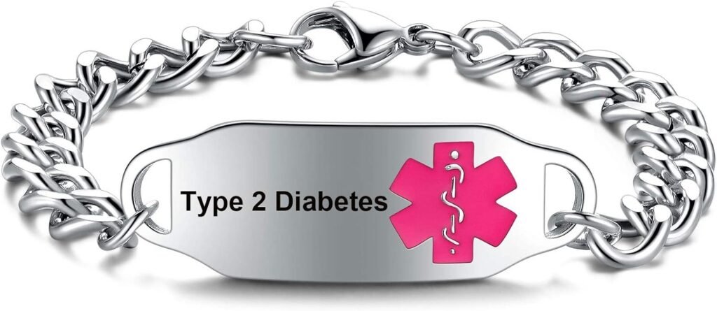 JF.JEWELRY Personalized Medical ID Bracelets for Women Men | Customizable Stainless Steel Medical Bracelet | Allergy Diabetic Medical Alert Bracelet JF.JEWELRY Personalized Medical ID Bracelets for Women Men | Customizable Stainless Steel Medical Bracelet | Allergy Diabetic Medical Alert Bracelet