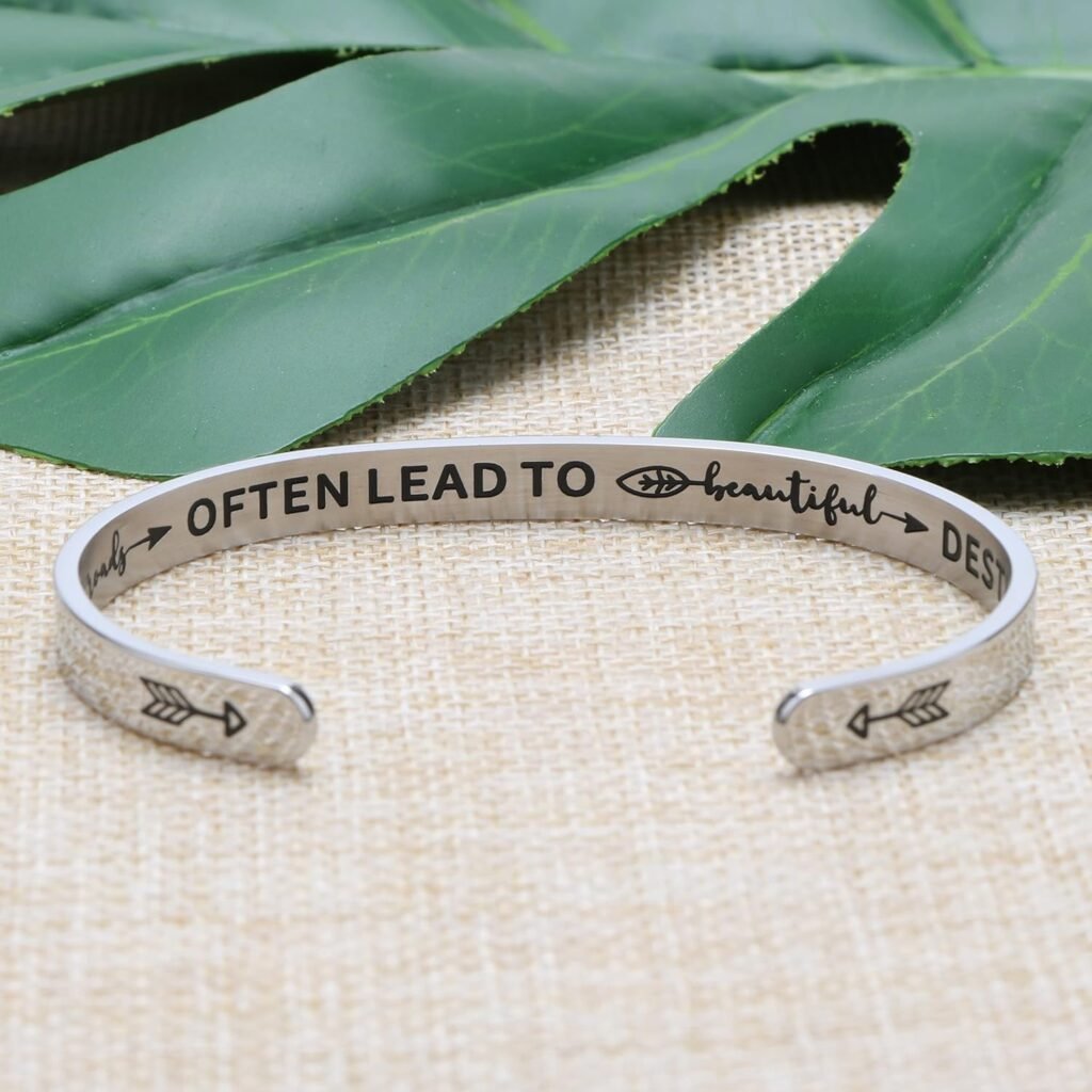 JoycuFF Inspirational Bracelets for Women Inspirational Cuff Bangle for Her with Engraved Message Christmas Birthday Gifts for Her JoycuFF Inspirational Bracelets for Women Inspirational Cuff Bangle for Her with Engraved Message Christmas Birthday Gifts for Her
