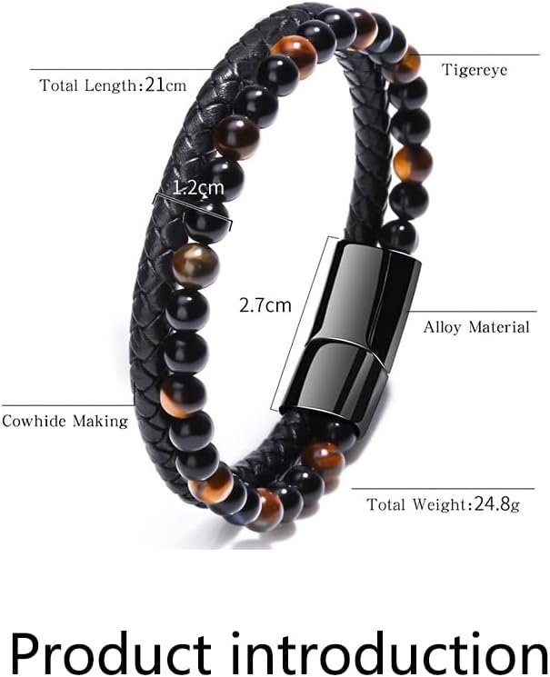 LIU JUN Humanic + Pro Maxhematie Beaded Bracelets For Women, 4Pcs/Set Healing Vigorvi Thermochromic Bead Lymph Detox Tiger Eye Lava Rock Hematite Gallstone Chakra Bracelet Jewelry LIU JUN Humanic + Pro Maxhematie Beaded Bracelets For Women, 4Pcs/Set Healing Vigorvi Thermochromic Bead Lymph Detox Tiger Eye Lava Rock Hematite Gallstone Chakra Bracelet Jewelry