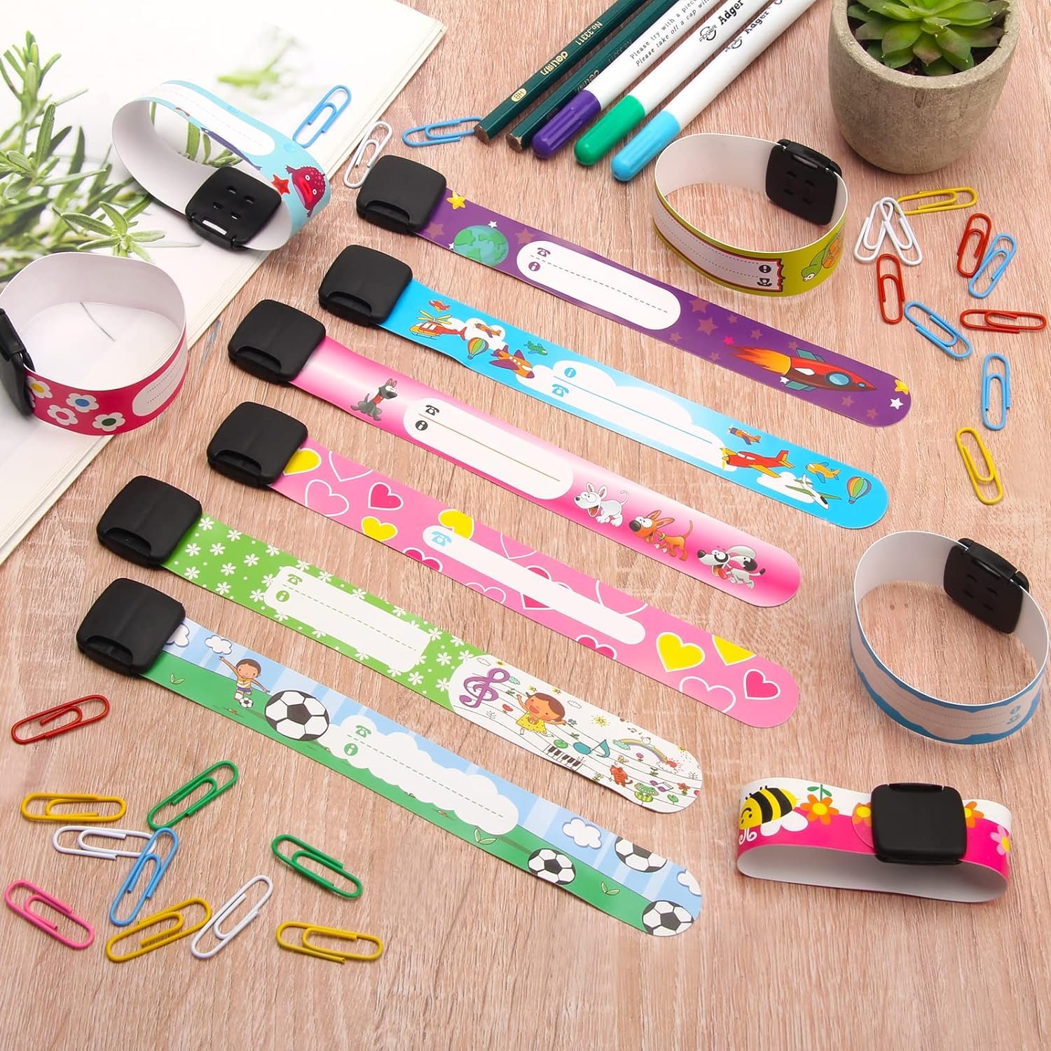 Product Comparison: Child Safety ID Wristbands and Easter Party Sets