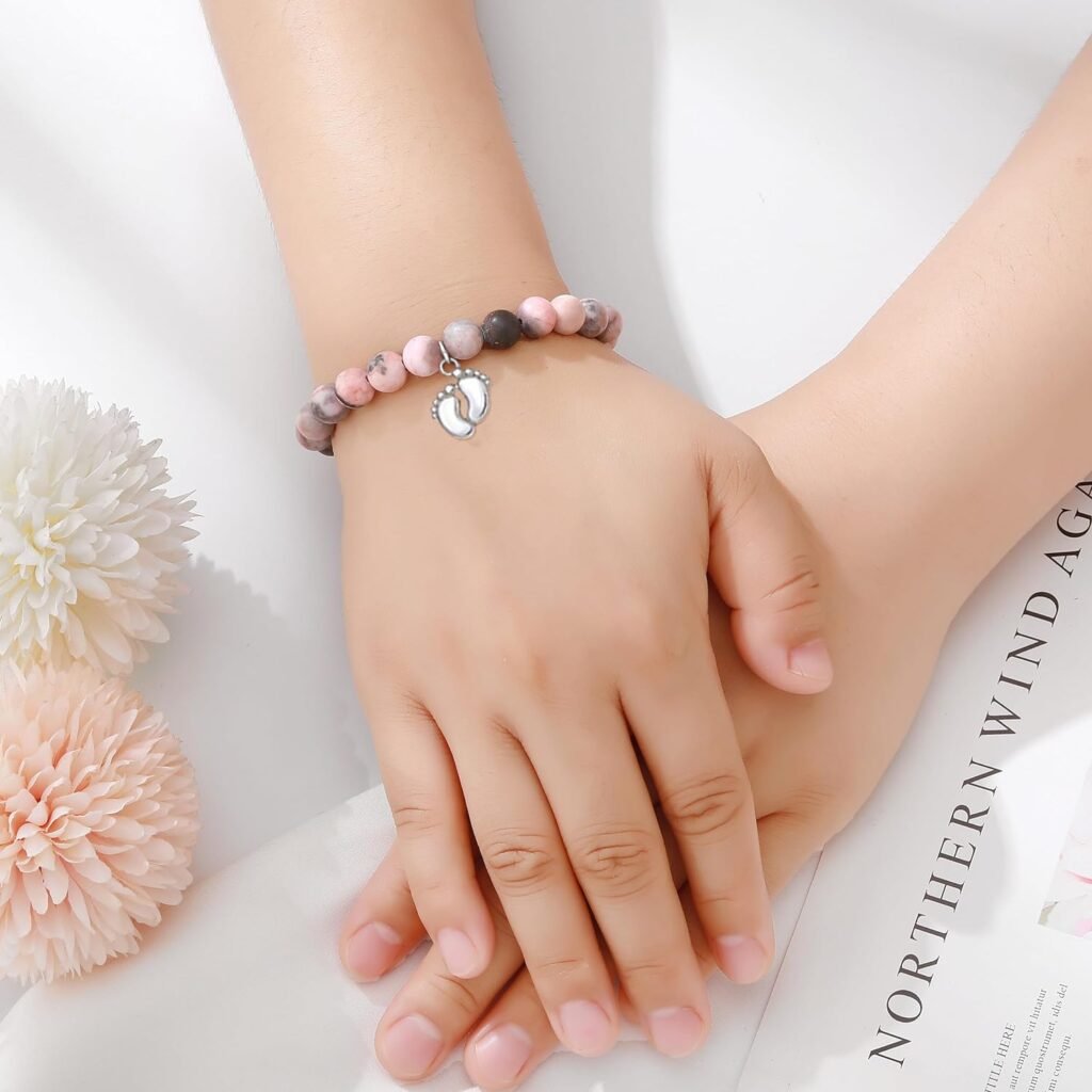 QWNHONEY Mothers Day Gift for Grandma Mom Mother in Law Sister in Law Bonus mom Granny Nana Valentines Day Birthday Anniversary Pink Red Natural Stone Tree of Life Bracelet QWNHONEY Mothers Day Gift for Grandma Mom Mother in Law Sister in Law Bonus mom Granny Nana Valentines Day Birthday Anniversary Pink Red Natural Stone Tree of Life Bracelet