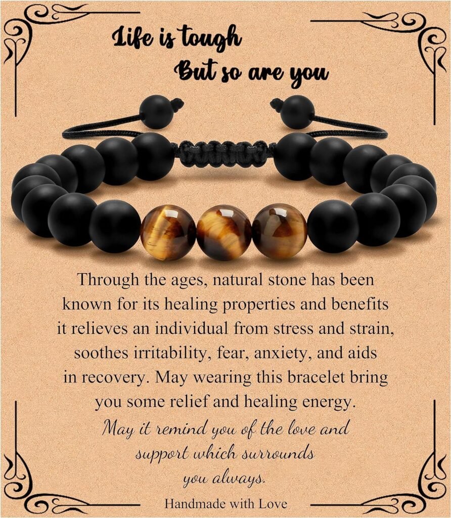 To Mens Gifts Bracelet for Dad Son My Man Boyfriend Husband Brother Grandson Grandpa Bonus Dad Nephew Uncle Birthday Fathers Day Anniversary Graduation Christmas Gifts for Him Tiger Eye Mens Bracelet To Mens Gifts Bracelet for Dad Son My Man Boyfriend Husband Brother Grandson Grandpa Bonus Dad Nephew Uncle Birthday Fathers Day Anniversary Graduation Christmas Gifts for Him Tiger Eye Mens Bracelet