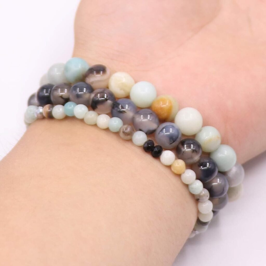 UEUC Tree of Life Yoga Healing Stone Bracelets,Multilayer Lotus Chakra Stone Reiki Bracelet Sets,Anxiety Crystal Natural Stone,for Women Stress Relief UEUC Tree of Life Yoga Healing Stone Bracelets,Multilayer Lotus Chakra Stone Reiki Bracelet Sets,Anxiety Crystal Natural Stone,for Women Stress Relief